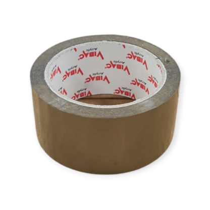 Tape PP acryl LN bruin 48 mm x 66 mtr 25 mu